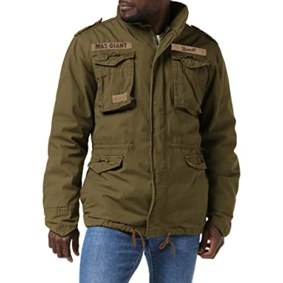 Abbildung von Brandit Giant Winterjacke, Herren, Größe: 6XL, Olive