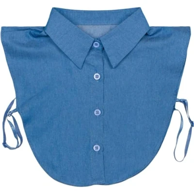 Abbildung von styleBREAKER Einsteckkragen, (1 St), Jeans Blusenkragen