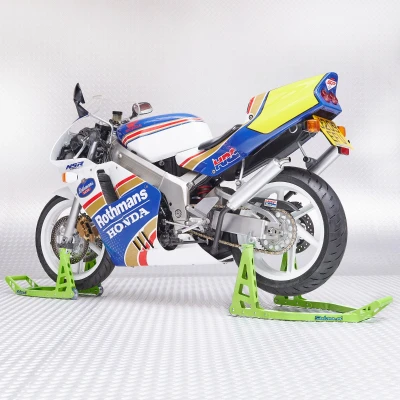 Abbildung von Datona Motorrad Montageständer MotoGP Hinterrad Kawasaki Grün