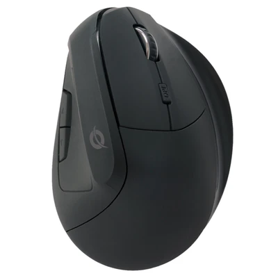 Abbildung von Conceptronic LORCAN03B Ergo Ergonomische Bluetooth Maus mit 6 Tasten, Schwarz