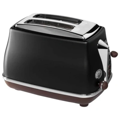Abbildung von DeLonghi Toaster &quot;CTOV 2003.BK&quot;, 2 kurze Schlitze, 900 W