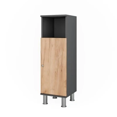 Abbildung von Vicco Midischrank Fynn, Anthrazit, 30 x 95 cm
