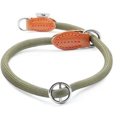 Abbildung von Freudentier Hunde Halsband mit Zugstopp Retriever Halsband, 4 verschiedene Größen für kleine, mittelgroße &amp; große
