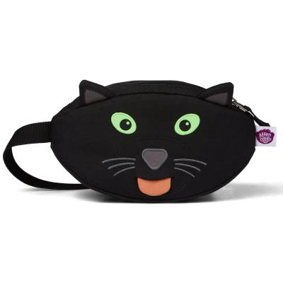 Abbildung von Affenzahn Bauchtasche Schwarzer Panther Schwarz