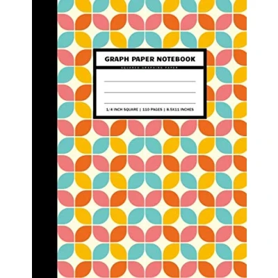 Abbildung von Graph Paper Notebook Squared Graphing Paper: 1/4 inch Squares Quad Ruled Composition (Graph Book, Band 6)