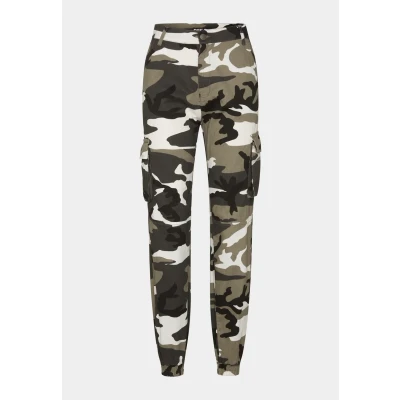 Abbildung von DEF RUBY Cargohose, Damen, Größe: Large, Camouflage