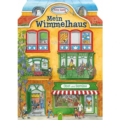 Abbildung von Mein Wimmelhaus. Liebevoll illustriert von Anne Suess: Wimmelbuch mit Rätselspaß. Bilderbuch für Kinder ab 3 Jahren (Wimmelbücher, Band 1)