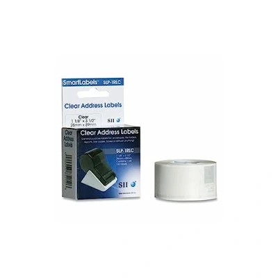 Abbildung von Seiko Instruments Transparente Adress Etiketten für Smart Label Drucker (SLP 2RLC)