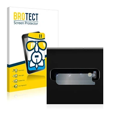 Abbildung von BROTECT Schutzglas für Samsung Galaxy S10 (NUR Kameraschutz) Schutzfolie Panzer Folie Glas [Extrem Kratzfest 9H, Anti Fingerprint, Ultra Transparent]