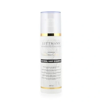 Abbildung von LUTTMANN® Natural Hair Shampoo 200 ml Perücken Haarersatz Zweithaar Intensive Reinigung für sämtliche Echthaarperücken, Haarteile sowie Extensions und Eigenhaar