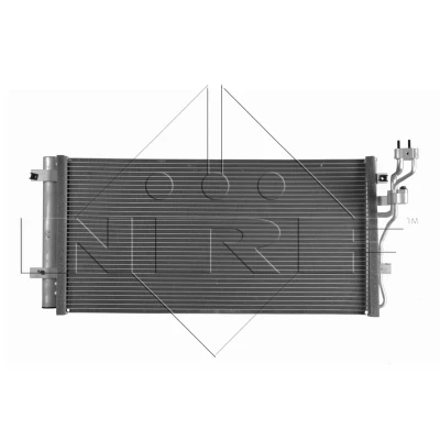 Abbildung von NRF Easy Fit 350003 Klimakondensator mit Trockner, Dichtring 12,9 9,3 Aluminium 665 KIA: Magentis II