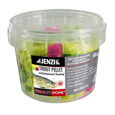 Abbildung von Jenzi Kunstköder Forellenteig Trout Pellets knetbar