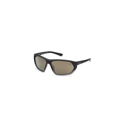 Abbildung von Timberland IN Iniettato Sonnenbrille, Herren, Größe: One Size, Nero opaco verde
