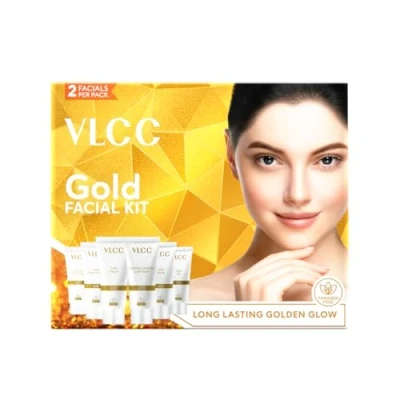 Abbildung von VLCC Naturwissenschaften Gold Facial Kit Für Luminous &amp; strahlenden Teint (Ayurveda)