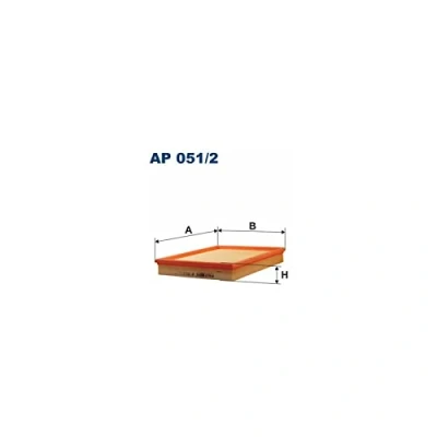 Abbildung von FILTRON AP 051/2 Luftfilter 42 224 300 Filtereinsatz OPEL: Zafira A, B, Astra G CC, VAUXHALL: Mk2