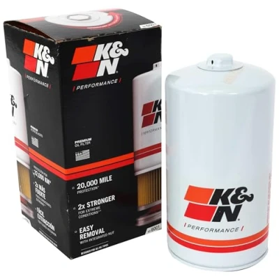 Abbildung von K&amp;N Ölfilter Patrone 107x211mm kompatibel mit Ford E/F, IC, International 1994 2005 (HP 6001)