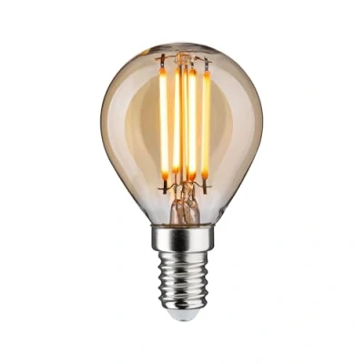 Abbildung von Paulmann 29190 1879 Filament 230V 3 Step Dim LED Tropfen E14 450lm 4,9W 1800K dimmbar Gold Leuchtmittel