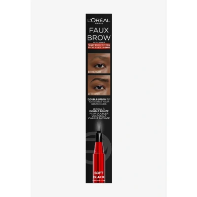 Abbildung von L&#039;Oréal Paris Infallible Faux Brow, Up To 2 Day Brow Tint Pen 1ml (Various Shades) Ebony Black