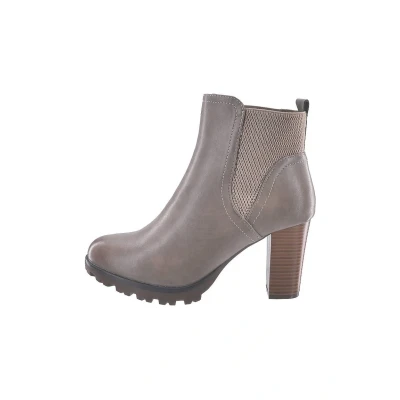 Abbildung von Elara Damen Stiefeletten Ankle Boots Chunkyrayan 949 GA Khaki 40