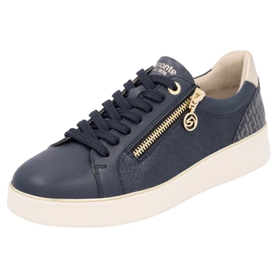 Abbildung von Remonte Sneaker low, Damen, Größe: 45, pazifik alloy muschel Schuhe