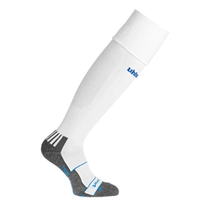 Abbildung von uhlsport Bekleidung Teamsport Team pro Player stutzenstrümpfe, weiß/azurblau, 41 44