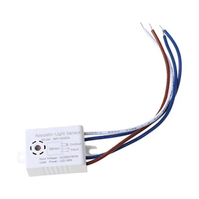 Abbildung von 220 V Automatische Sprachsteuerung Sensor Detektor Lichtschalter Smart Switches Modul Innen Sound Sprachsensor Schalter Lichtsensor