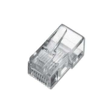 Abbildung von Assmann DIGITUS Modularstecker für Rundkabel, ungeschirmt, 100 Stk.