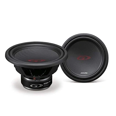 Abbildung von Alpine SWG 1244 Typ R Subwoofer 30 cm, Schwarz