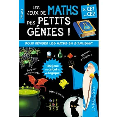 Abbildung von Les JEUX de MATHS et LOGIQUE des petits génies CE1: Du CE1 au CE2