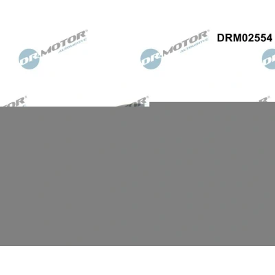 Abbildung von DR.MOTOR AUTOMOTIVE DRM02554 Kurbelwellendichtring stirnseitig MAZDA: CX 5 I, II, 6 Kombi