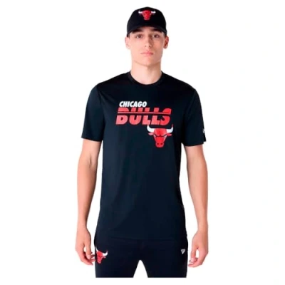 Abbildung von New Era NBA Chicago Bulls League Essentials TEE Vereinsmannschaften, Herren, Größe: XL, Black