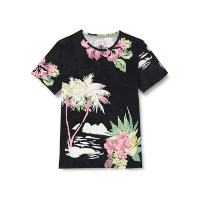 Abbildung von Key Largo Glory Round Tshirt print, Herren, Größe: 3XL, Black