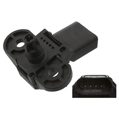 Abbildung von FEBI BILSTEIN 44242 Sensor, Ladedruck VOLKSWAGEN: Golf 6, 4 Schrägheck, Variant, AUDI: A6 C7 Avant, A4 B8 A3 Sportback