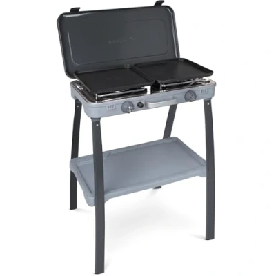 Abbildung von BRUNNER Gaskocher Devil Kookmaster SA Camping Kocher 2 Flammig Gas Herd 2X 2400W