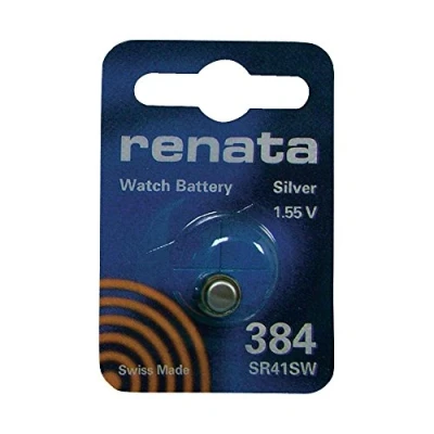 Abbildung von Renata Uhrenbatterie SP 384 ///;(392+) SR41W (SR41,LR41,AG3);1 Pack