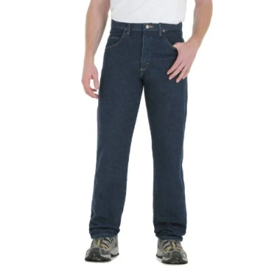 Abbildung von Wrangler Herren Rugged Wear Relaxed Fit Jeans, Antik marineblau, 36W / 36L EU