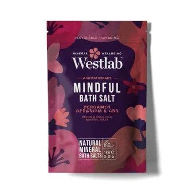 Abbildung von Westlab Mindful Badesalz Magnesium &amp; ätherische Öle Entspannend 454g
