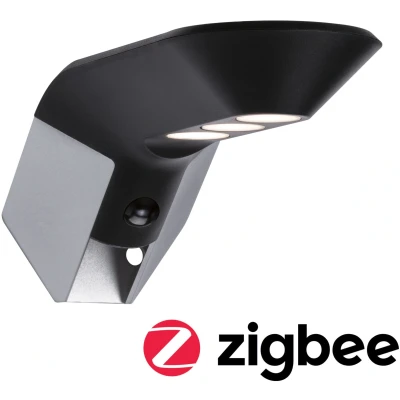 Abbildung von Paulmann LED Außen Wandleuchte &quot;Soley&quot;, 3 flammig, Leuchtmittel Board fest integriert, Board, Solar ZigBee