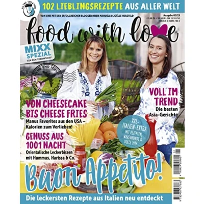 Abbildung von Sonderheft MIXX: food with love: 102 Lieblingsrezepte aus aller Welt von Manuela und Joëlle Herzfeld
