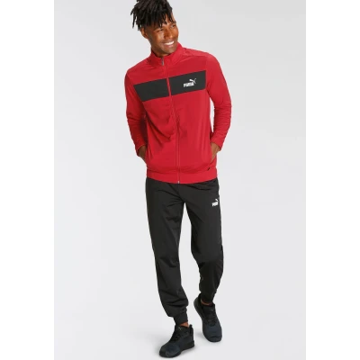 Abbildung von Puma POLY CL SET Trainingsanzug, Herren, Größe: Medium, For all time red