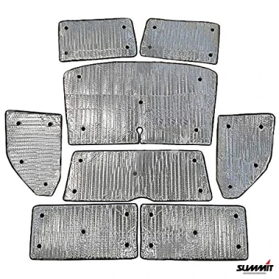 Abbildung von Summit VW T5/T6 Calif Lwb (Hintere Aussparung) (2005 ) Thermo Rollos Premium Finish