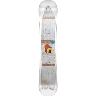 Abbildung von Nitro Snowboards Jungen Mini Thrills X WIGGLESTICK BRD &#039;24, Freestyleboard, Twin, Flat Out Rocker, Urban, Progressive