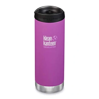 Abbildung von Klean Kanteen Unisex Erwachsene TKWide VI Trinkflasche, Berry Bright (matt), 473ml