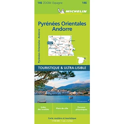 Abbildung von Carte zoom 11146 Pyrénées Orientales Andorre
