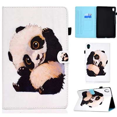 Abbildung von Aswant Hülle für Lenovo Tab M10 HD 2 Gen Brieftasche Flip Case Stand Funktion Schutzhülle Magnetische Tablet 10,1 Zoll Generation TB X306X/TB X306F Panda