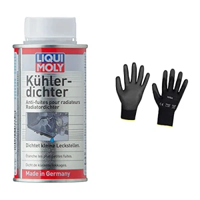 Abbildung von Iloda Original Liqui Moly 150ml Kühlerdichter 3330 Schutzhandschuhe