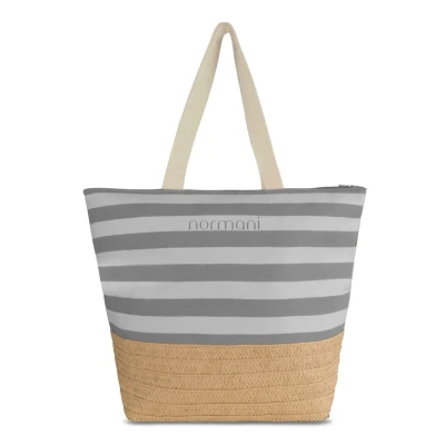 Abbildung von Normani Mackay Beach BAG Shopping Bag, Damen, Größe: One Size, Grau