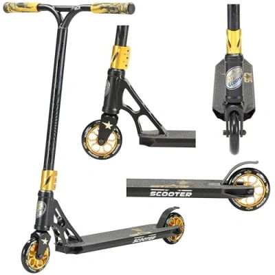 Abbildung von Star Scooter Stuntscooter 110 mm, HIC Kompression, Professional Stuntscooter, Vollintegriertes Headset