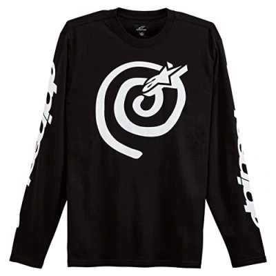 Abbildung von Alpinestars Kurzarm T Shirt für Damen und Herren, Rundhalsausschnitt, bequem, Normale Passform, sportlicher Stil
