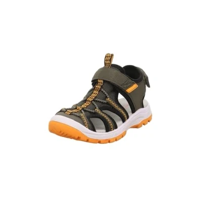 Abbildung von Superfit Trekkingsandale für Kinder, Größe: 27, Grün orange Schuhe